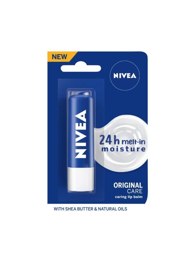Nivea Essential Care Lip Balm, 4G (Pack Of 3) - Image 2